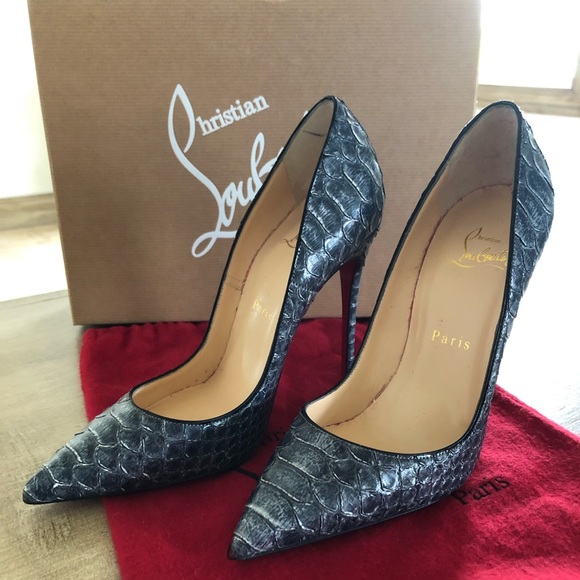 Christian Louboutin So Kate Python - Picture 1 of 6